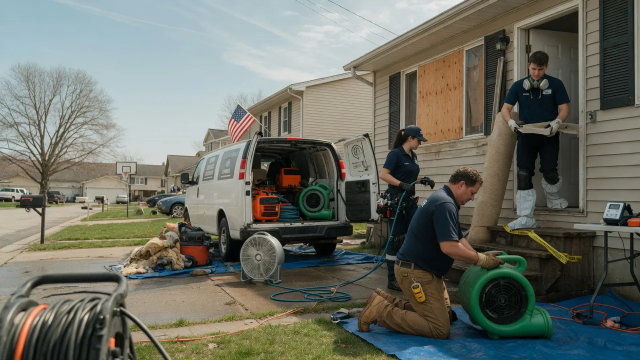 Water Damage Restoration in Fanshawe, OK near me